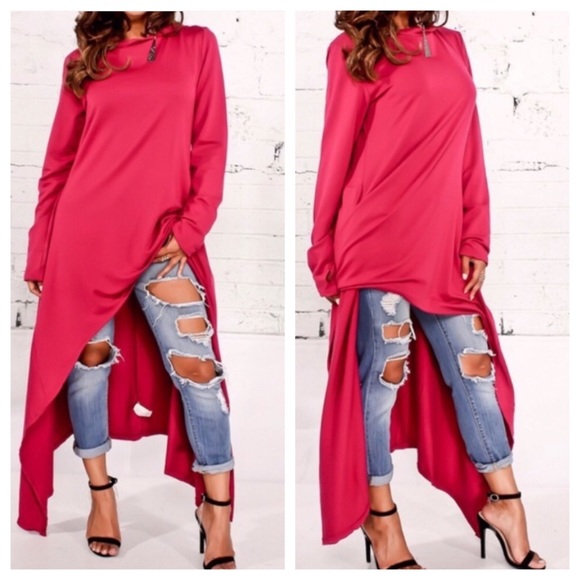 Duck Tail Maxi Hoodie - Picture 4 of 5